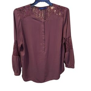 Apt 9 Women’s Lace Plus Size Blouse